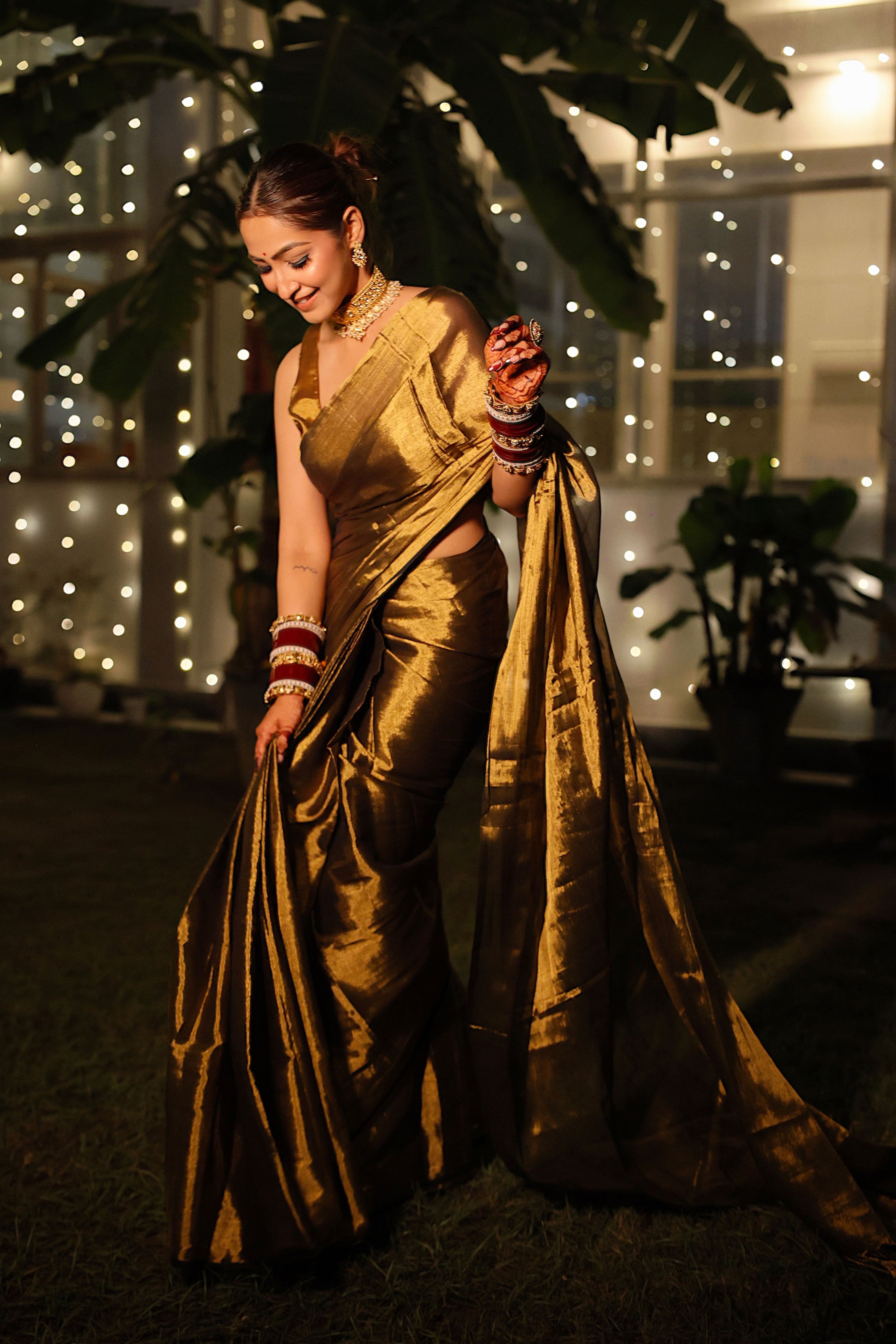 Anmol Bhatia in our Shikhara Saree