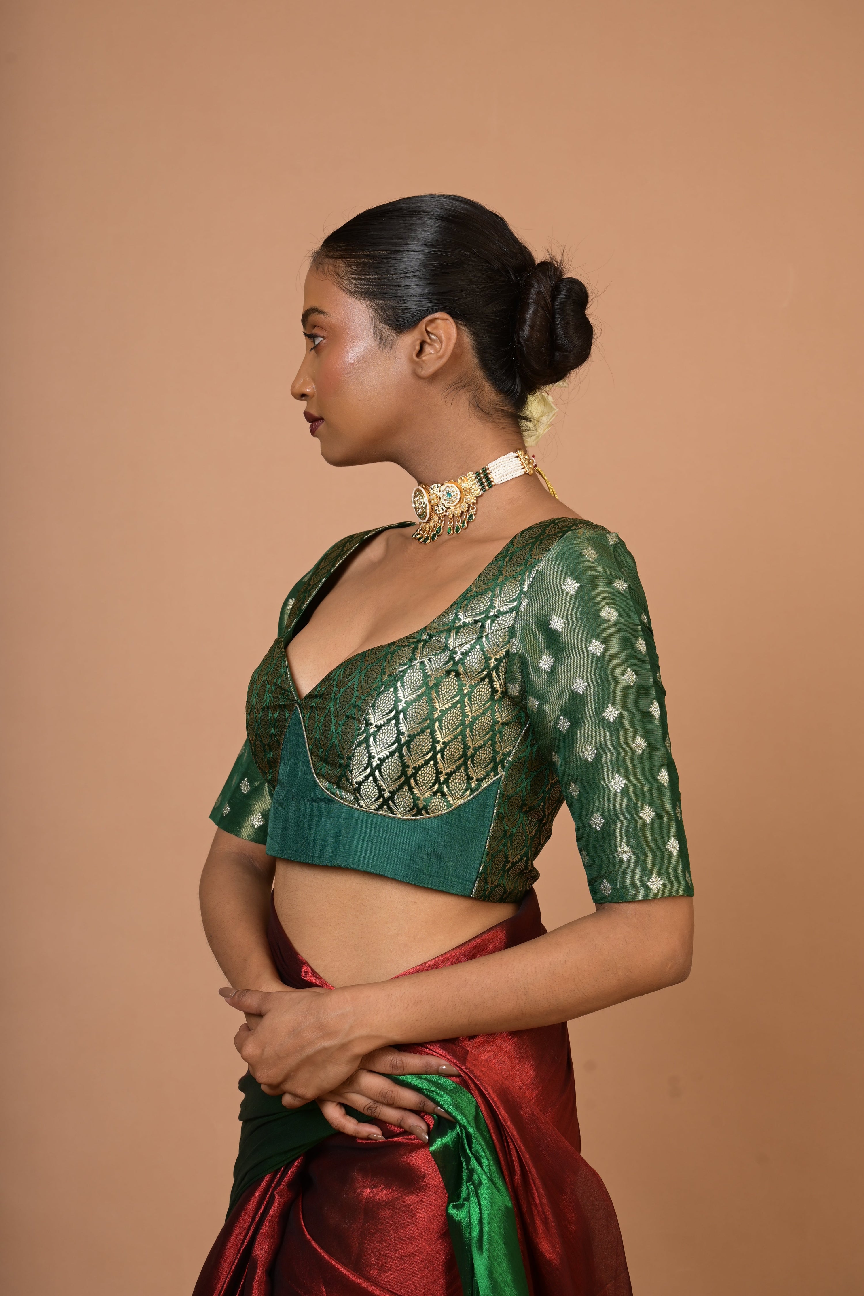 green-designer-blouse-with-floral-brocade-motfs