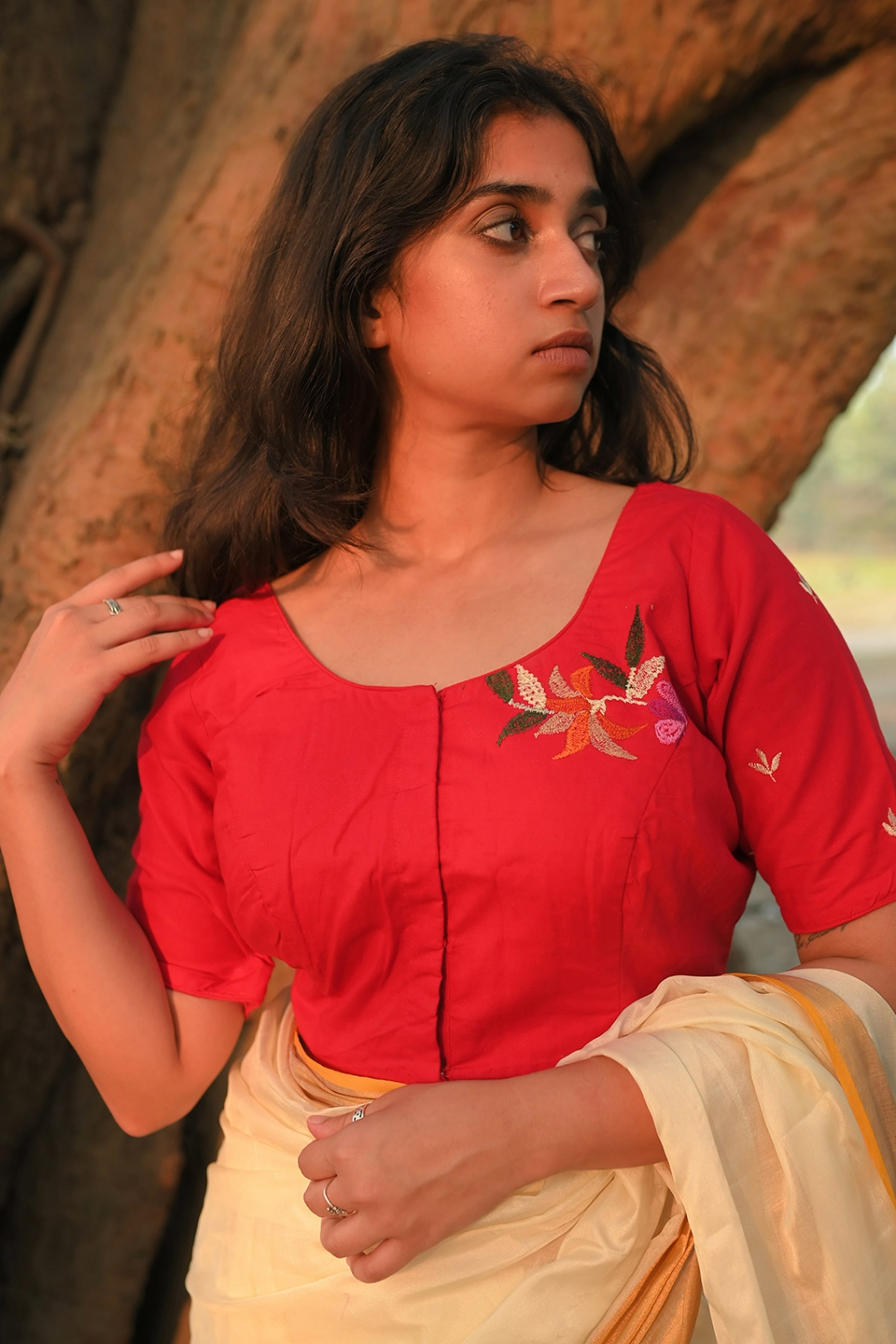 red-cotton-designer-blouse