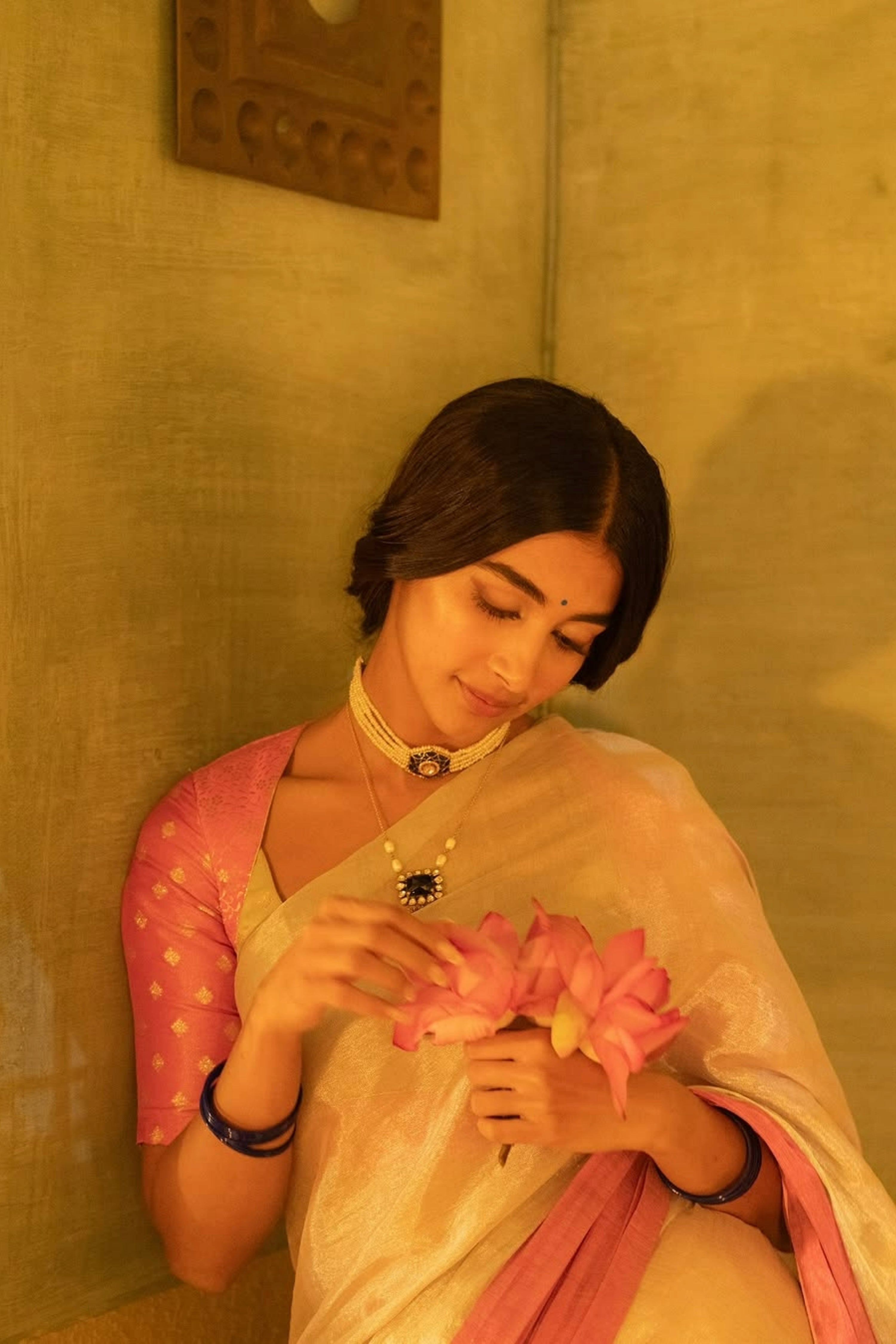 Pooja Hegde in Our Sugandha Saree