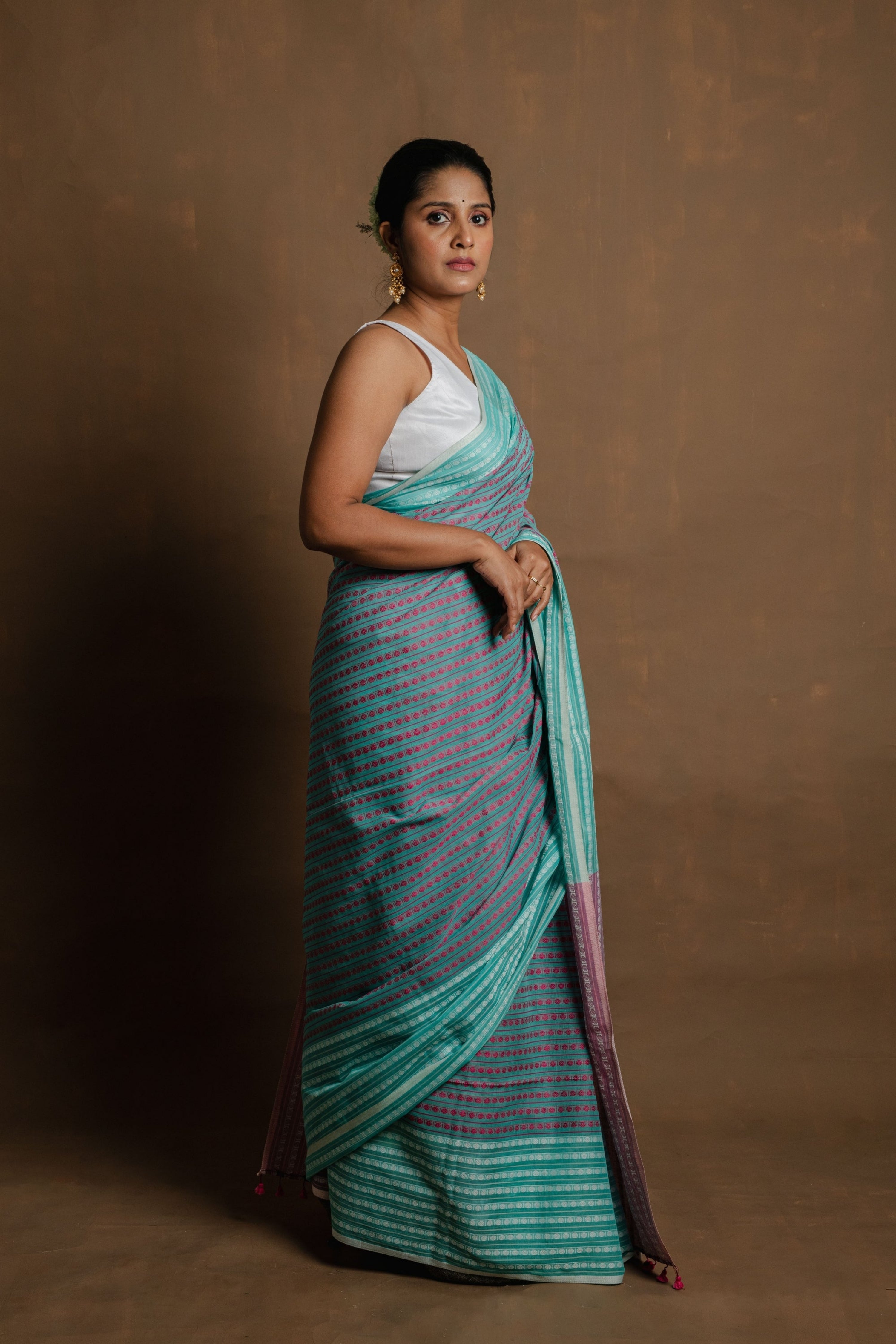 blue-handlooom-cotton-saree