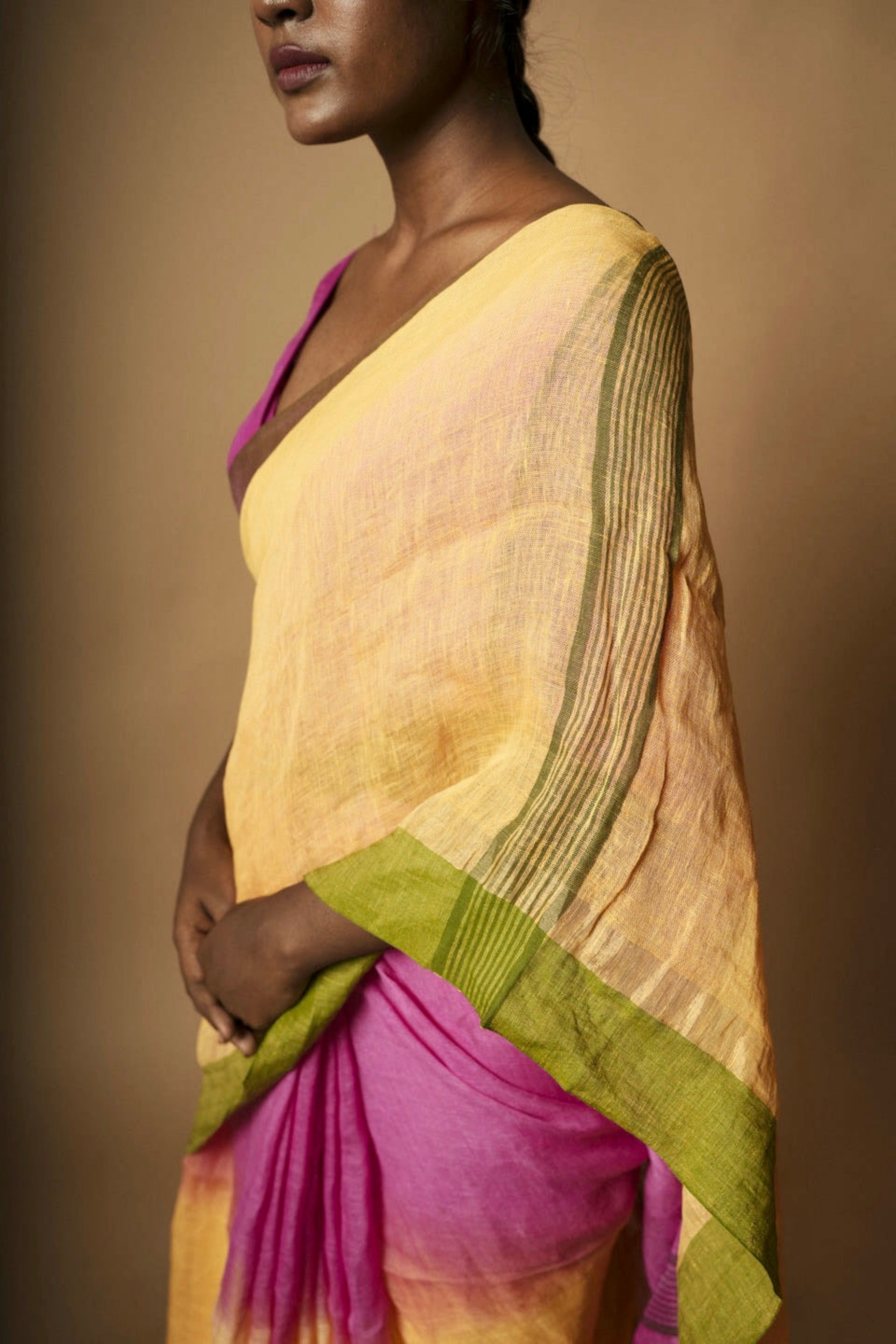 yellow-coloured-saree