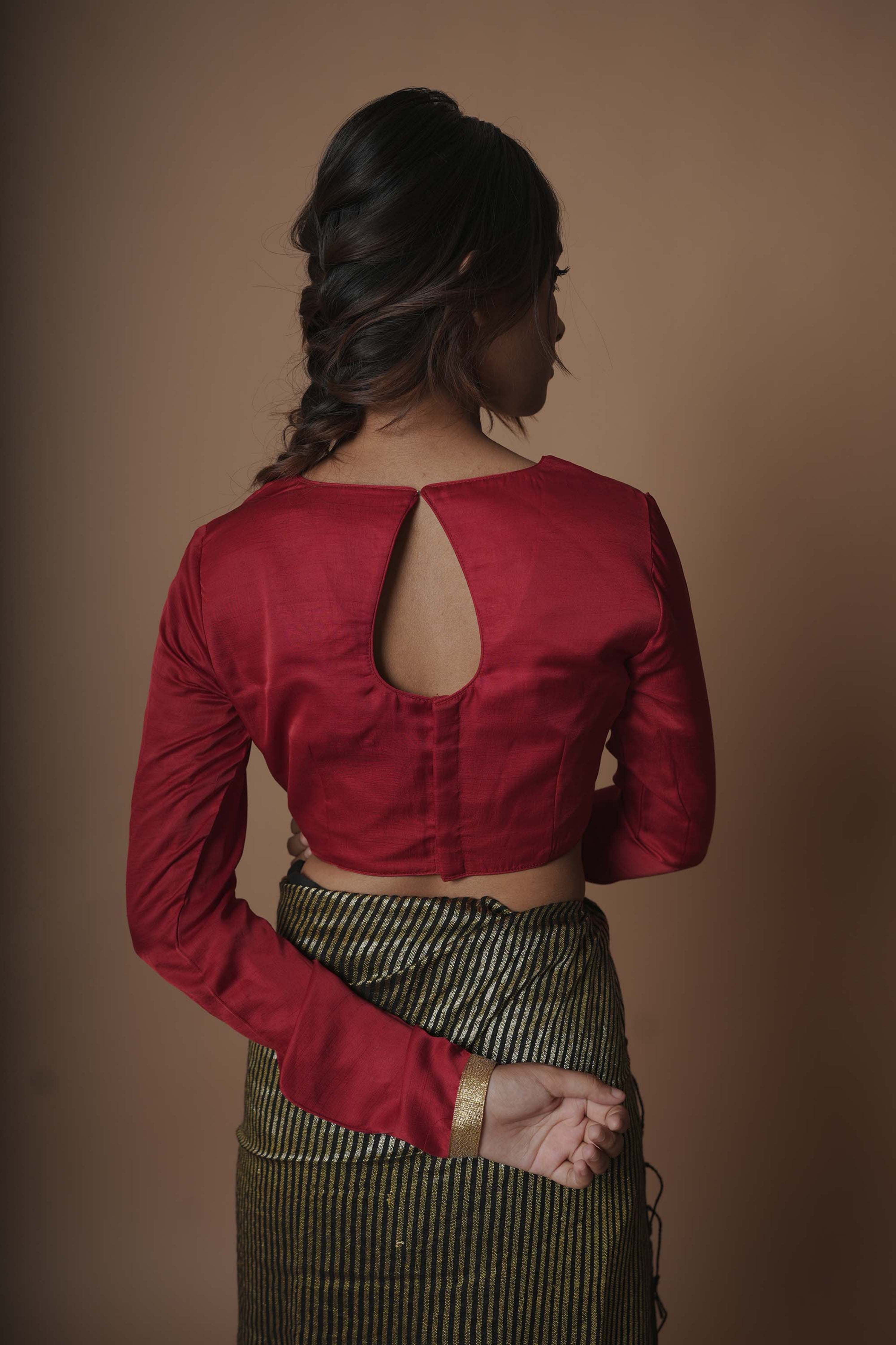 maroon-full-sleeves-blouse