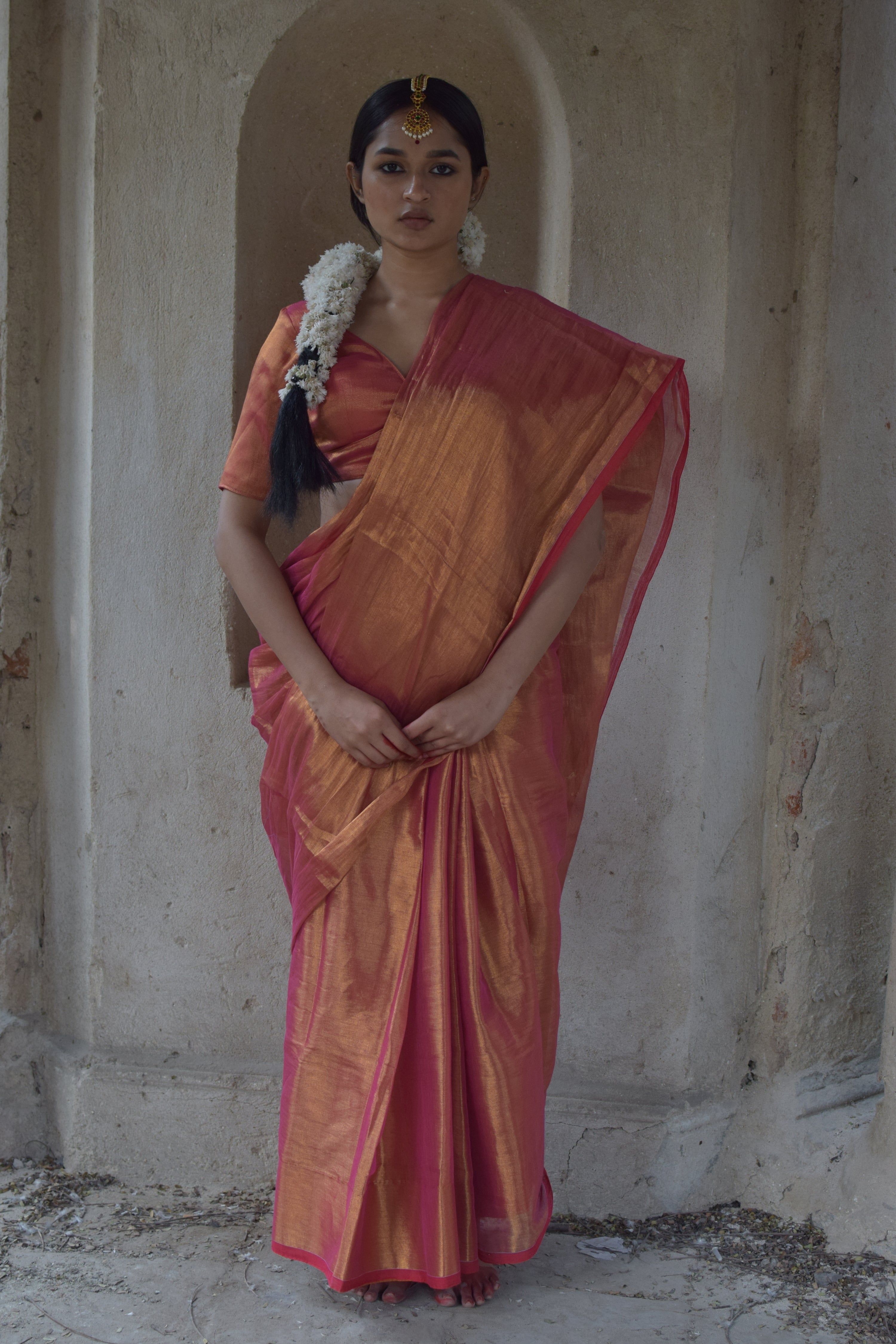 Maya I Handloom Tissue Saree