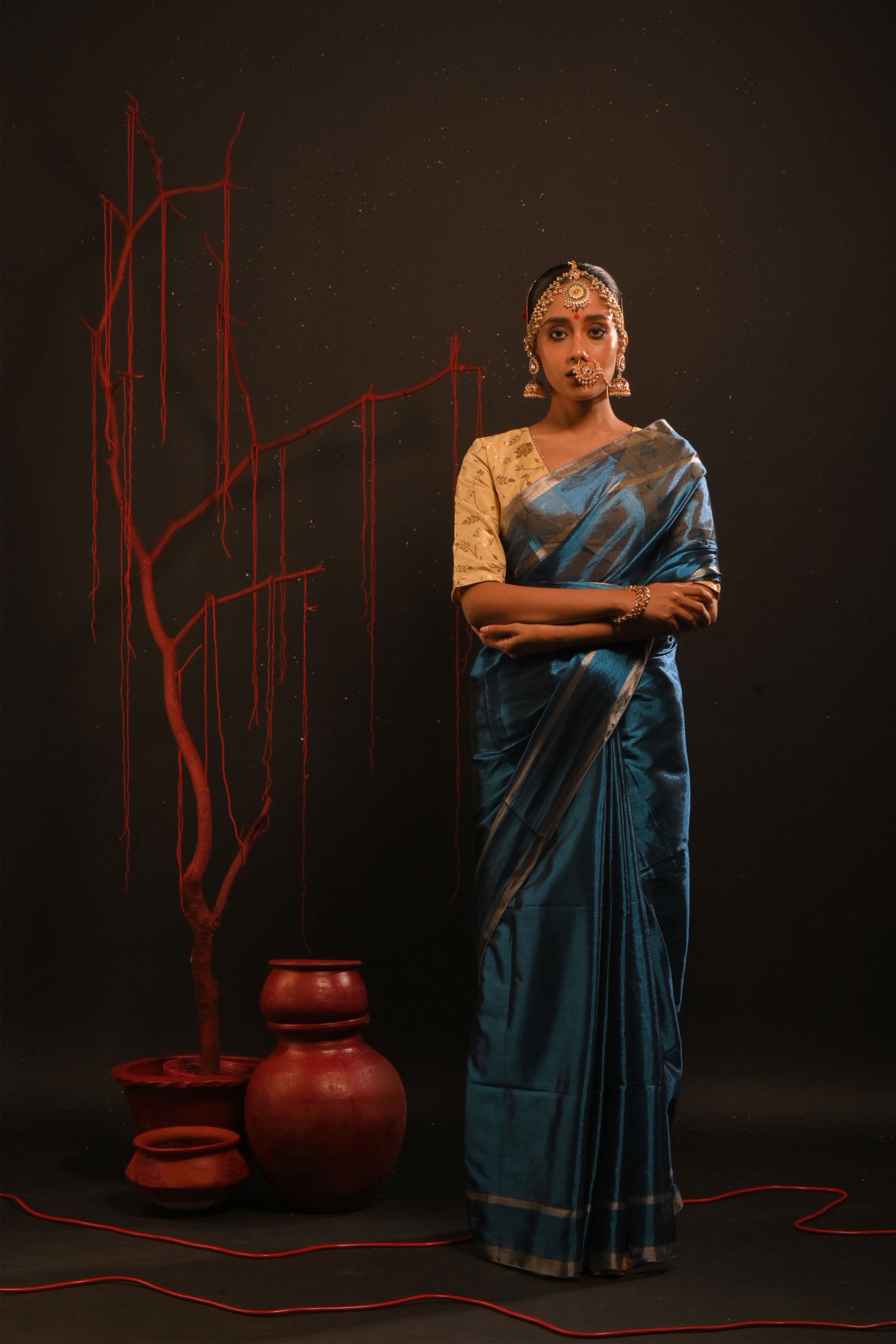 Devisha + Devira saree blouse combo