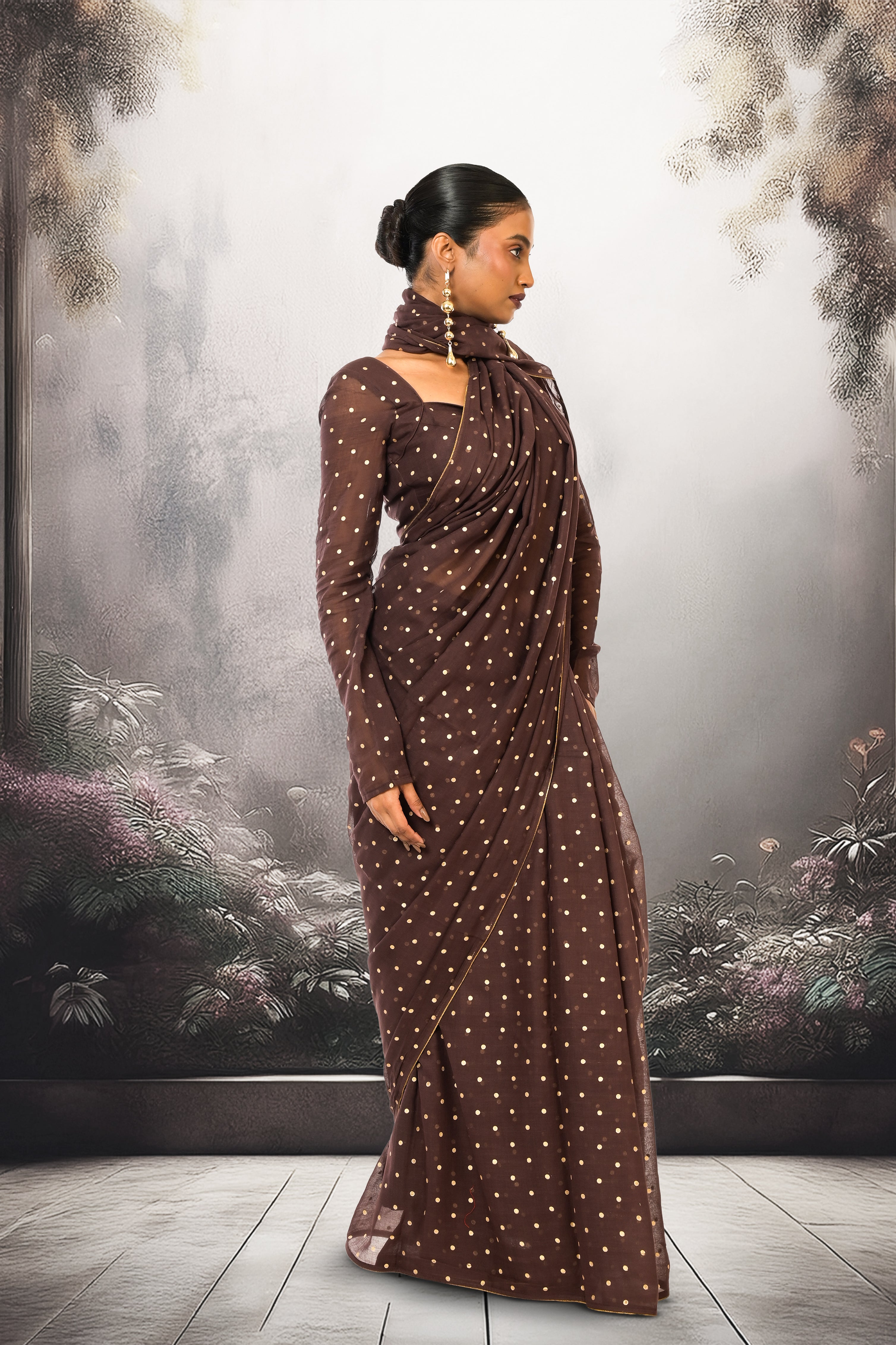 brown-mul-mul-festive-wear-saree
