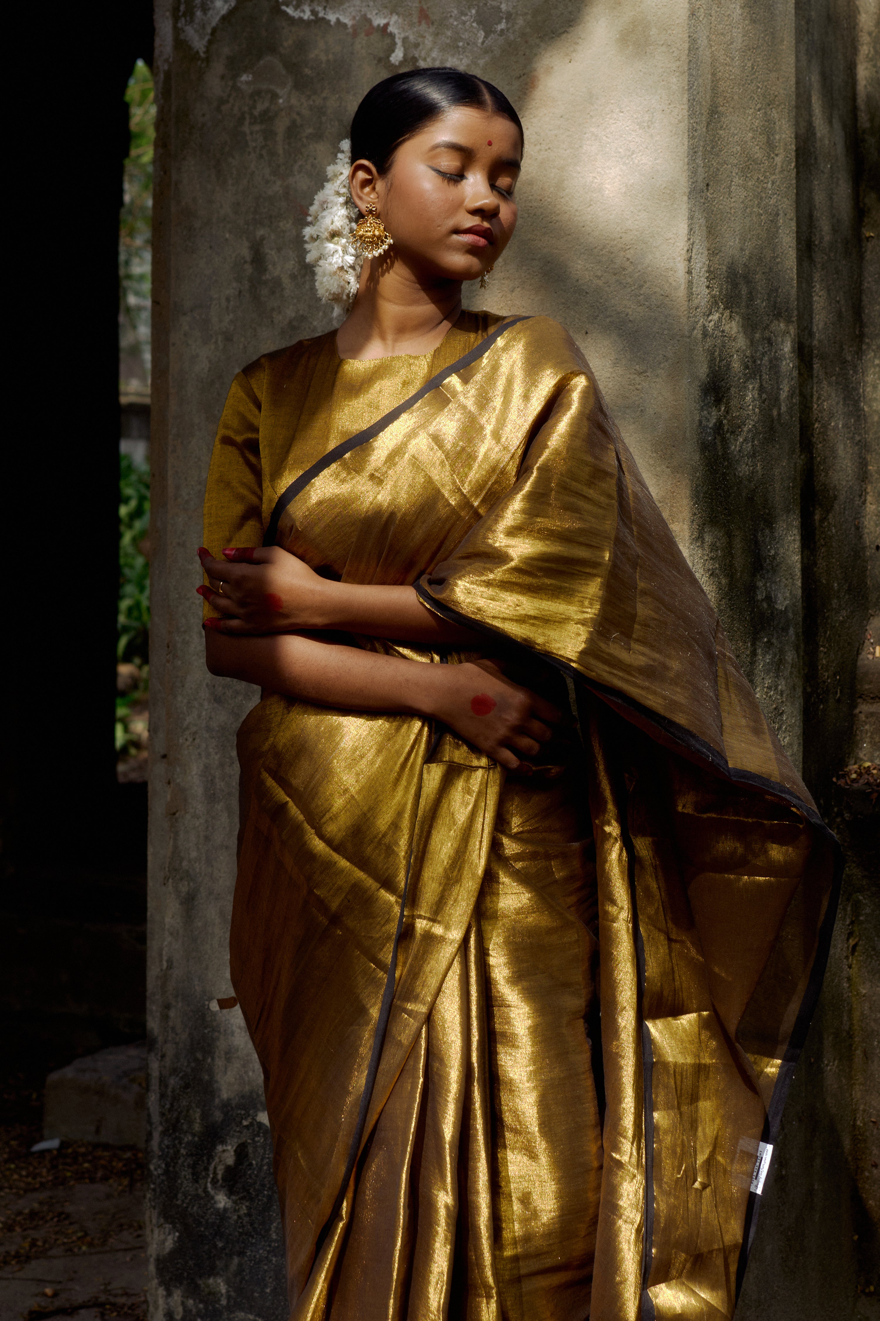Dil Sona Hai I Gold Tissue Designer Blouse