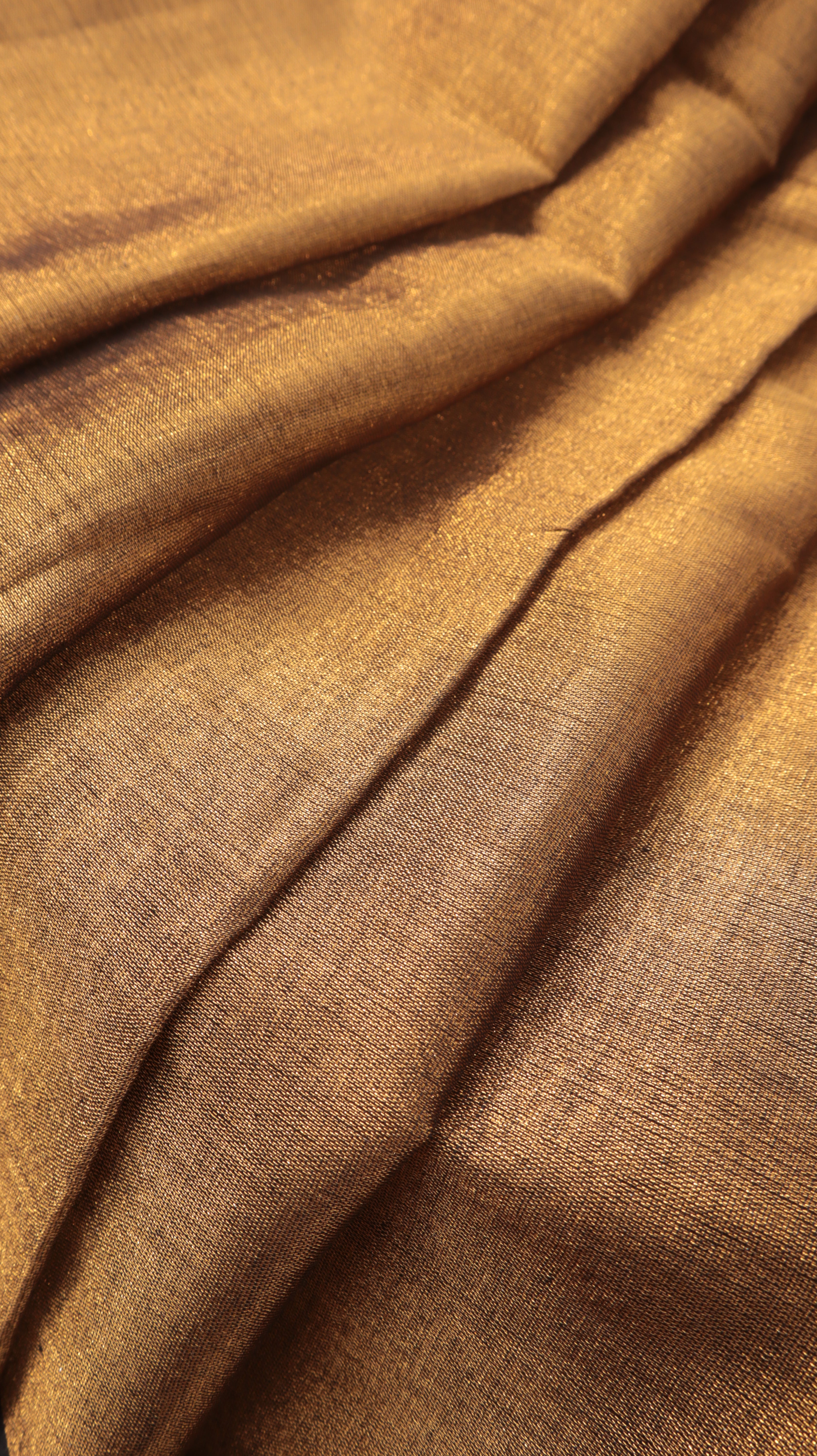 Gold handwoven Fabric