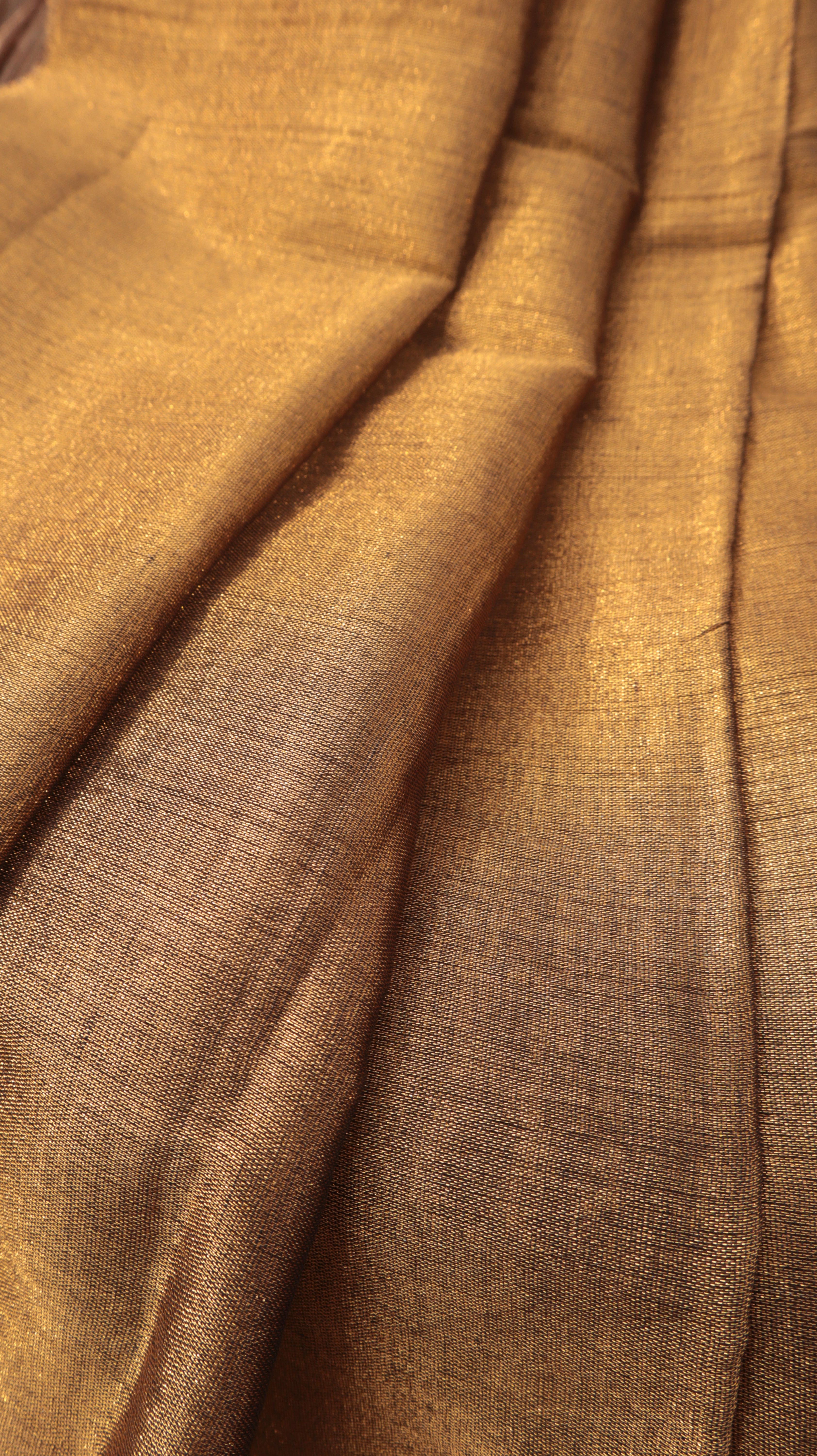 Gold handwoven Fabric