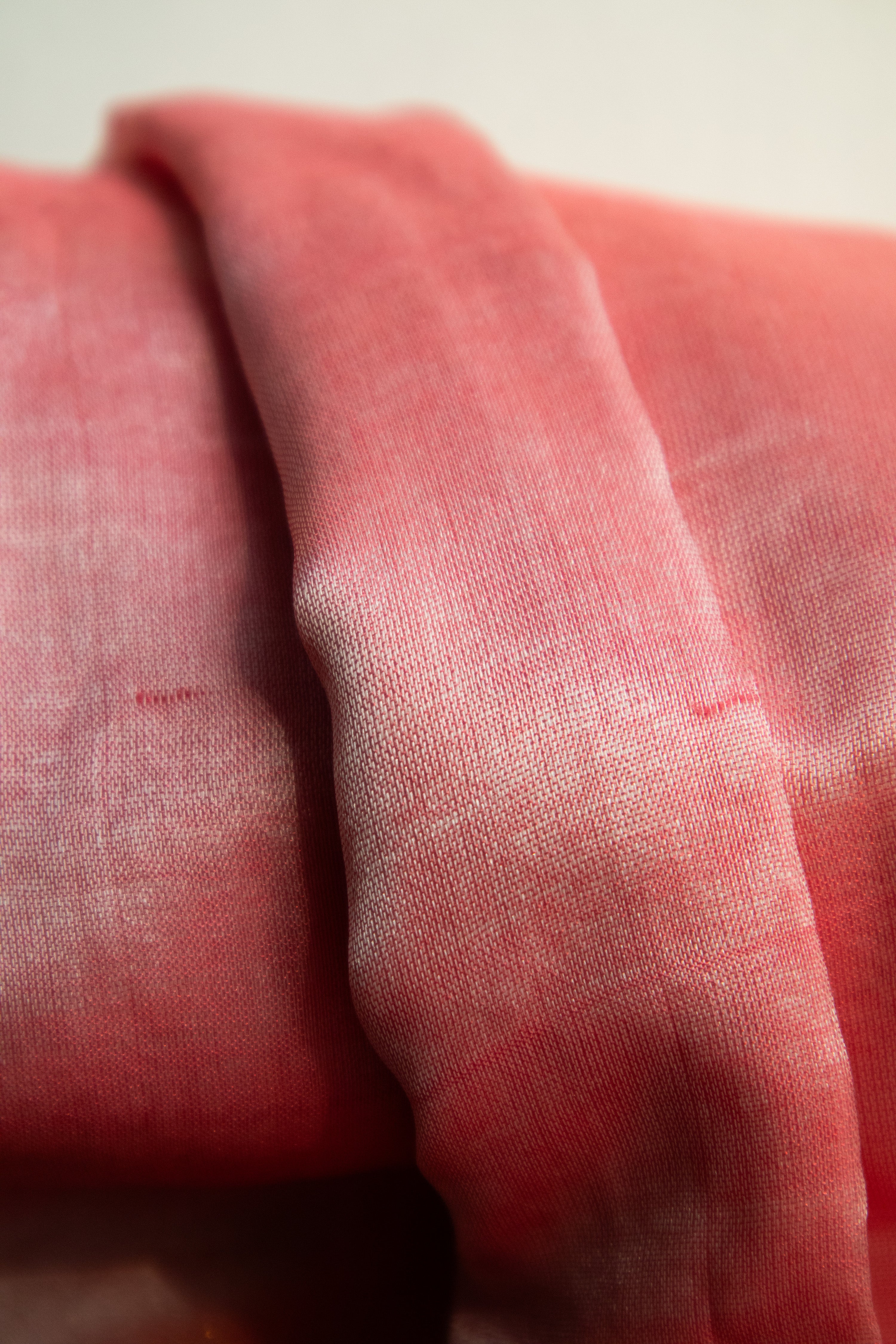 Mohini TLR-402 I Pink handloom saree with with minimal Flaws