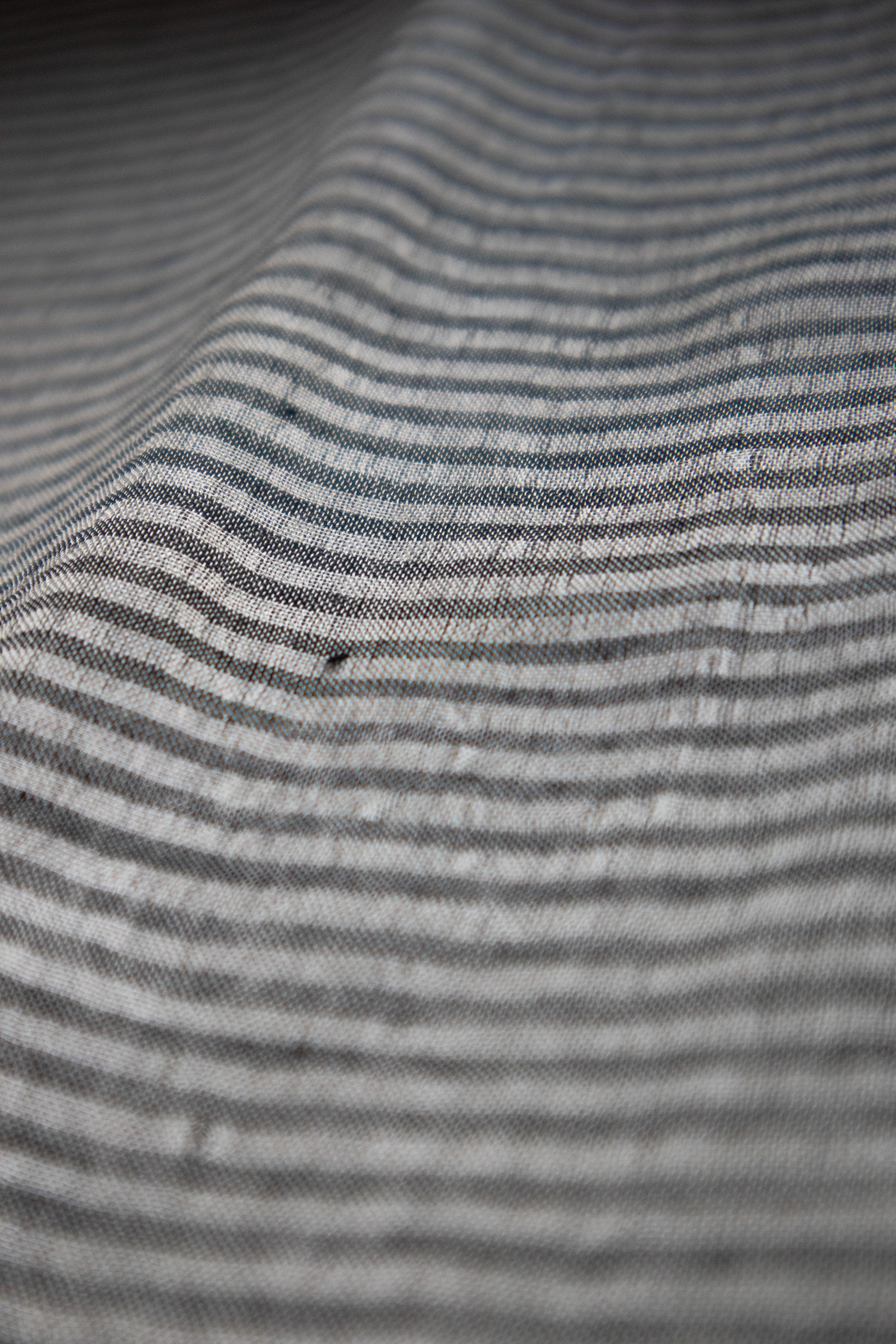 Kala Khatta TLR-405 I Grey Handloom Cotton Silk Saree with minimal Flaws