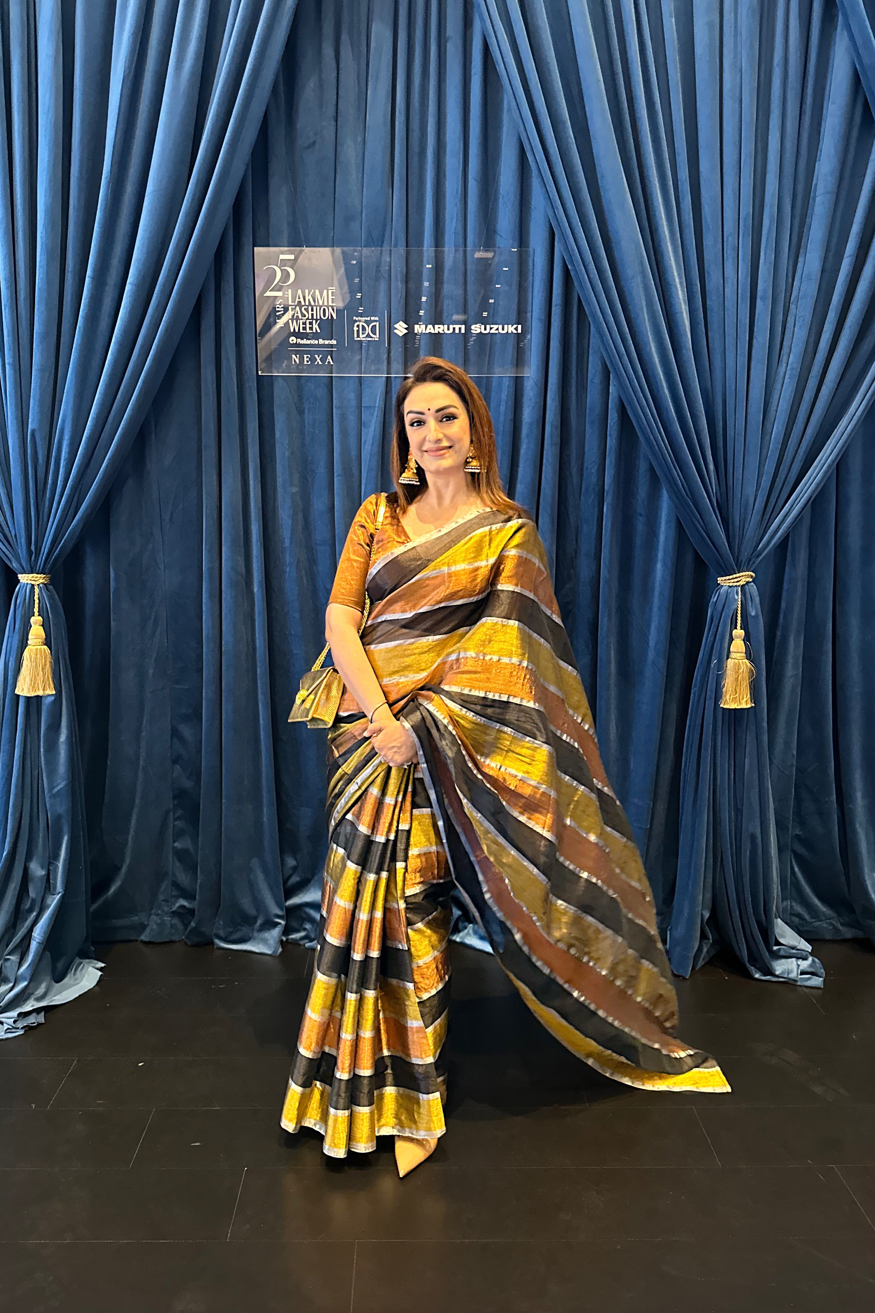 Akriti Kakar in our Suprabha Saree