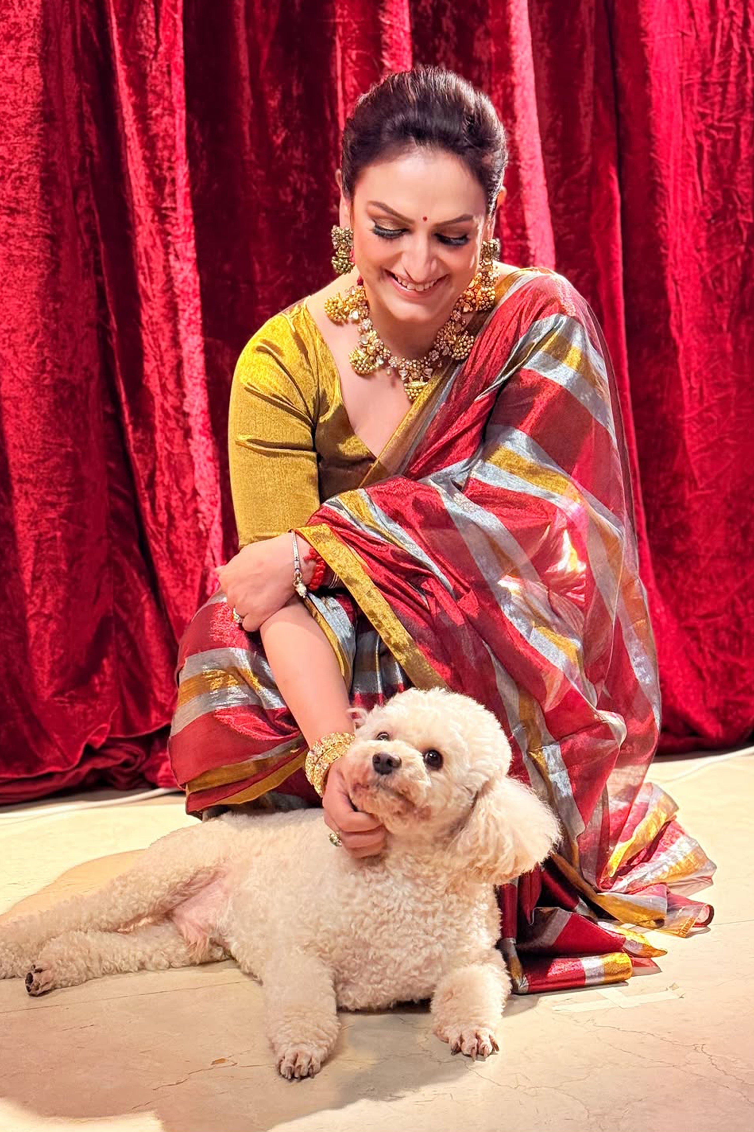 Akriti Kakar in our Prathamika Saree
