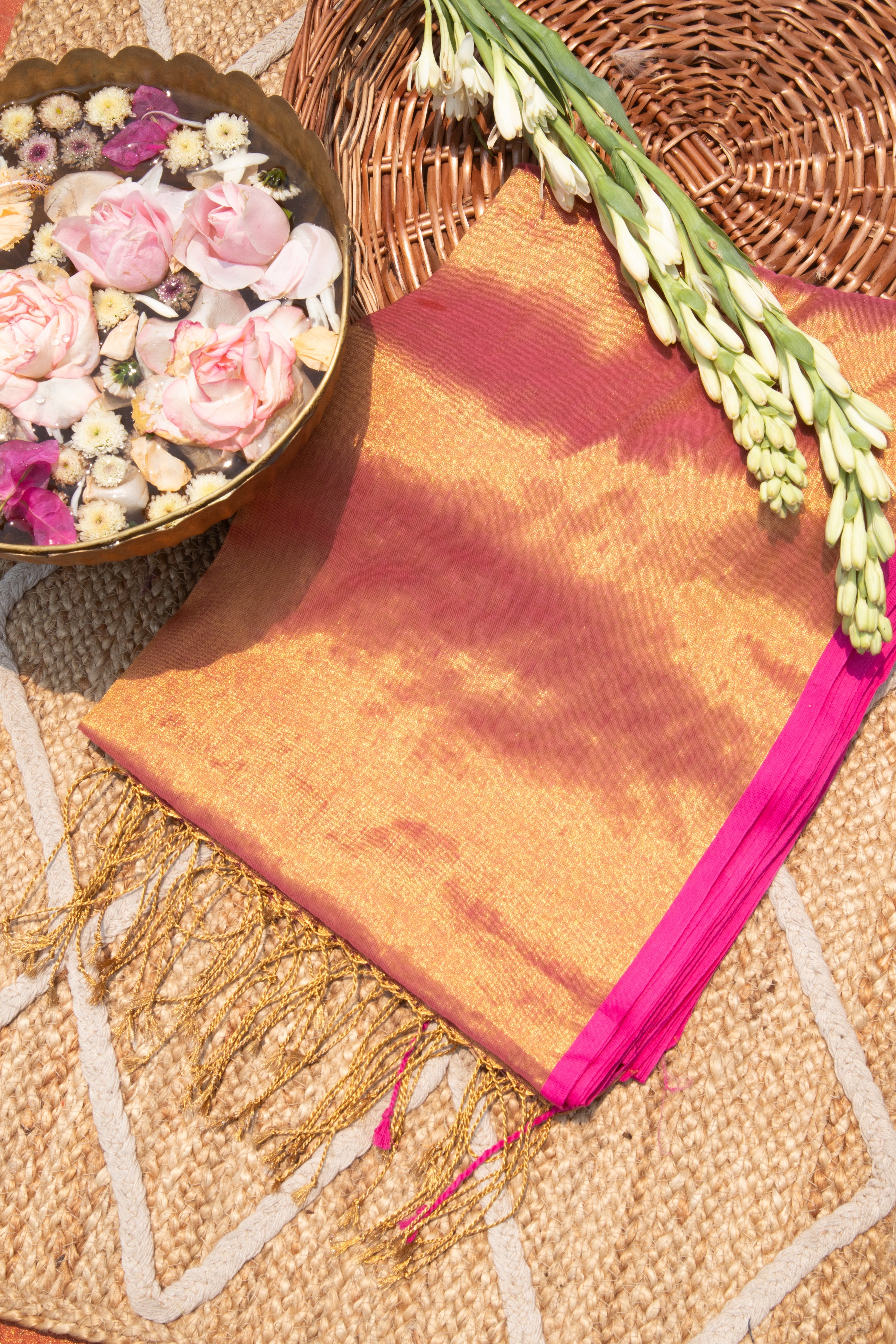 Maya I Handloom Tissue Saree