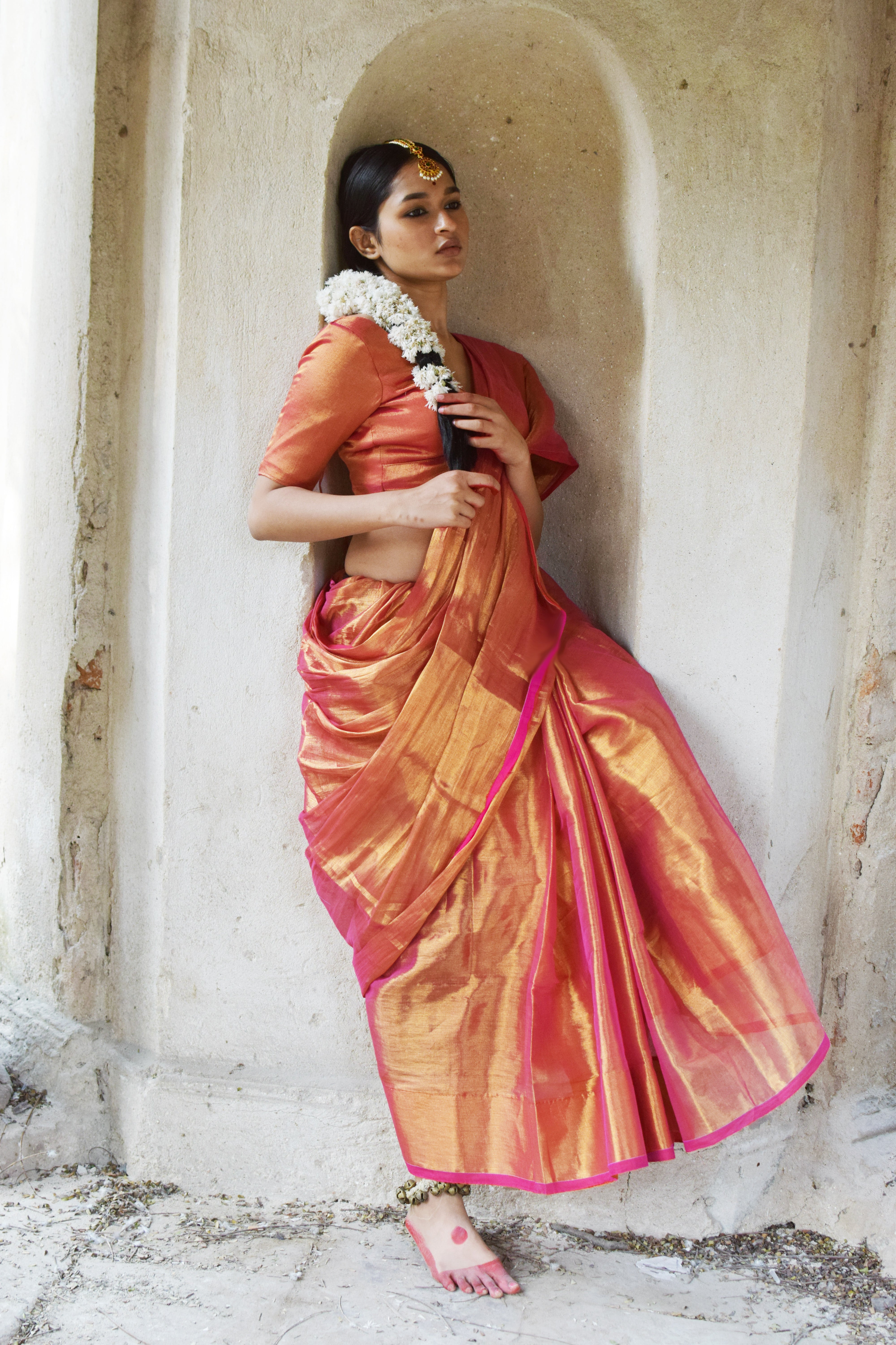 Maya I Handloom Tissue Saree