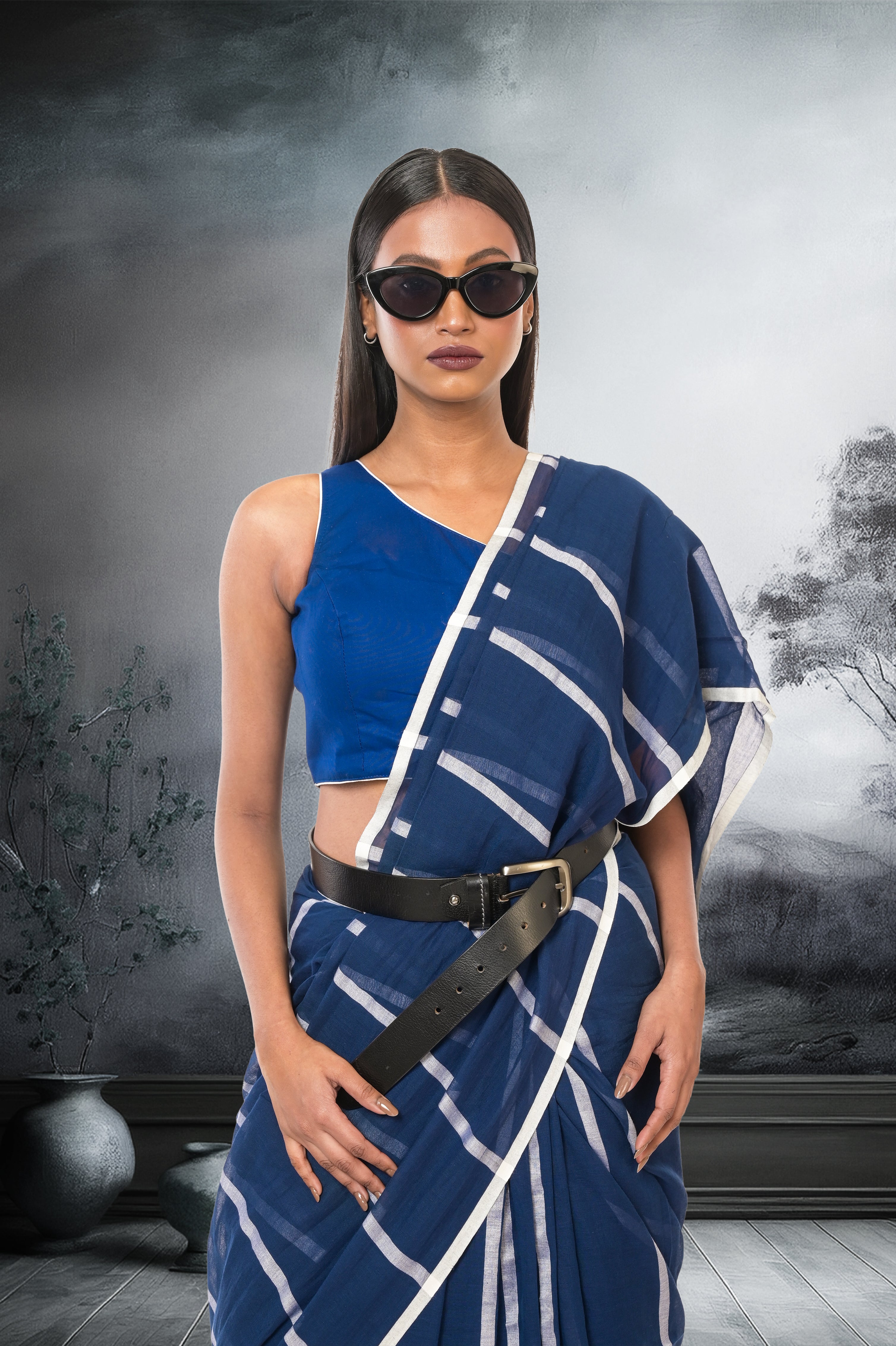 blue-handloom-cotton-saree