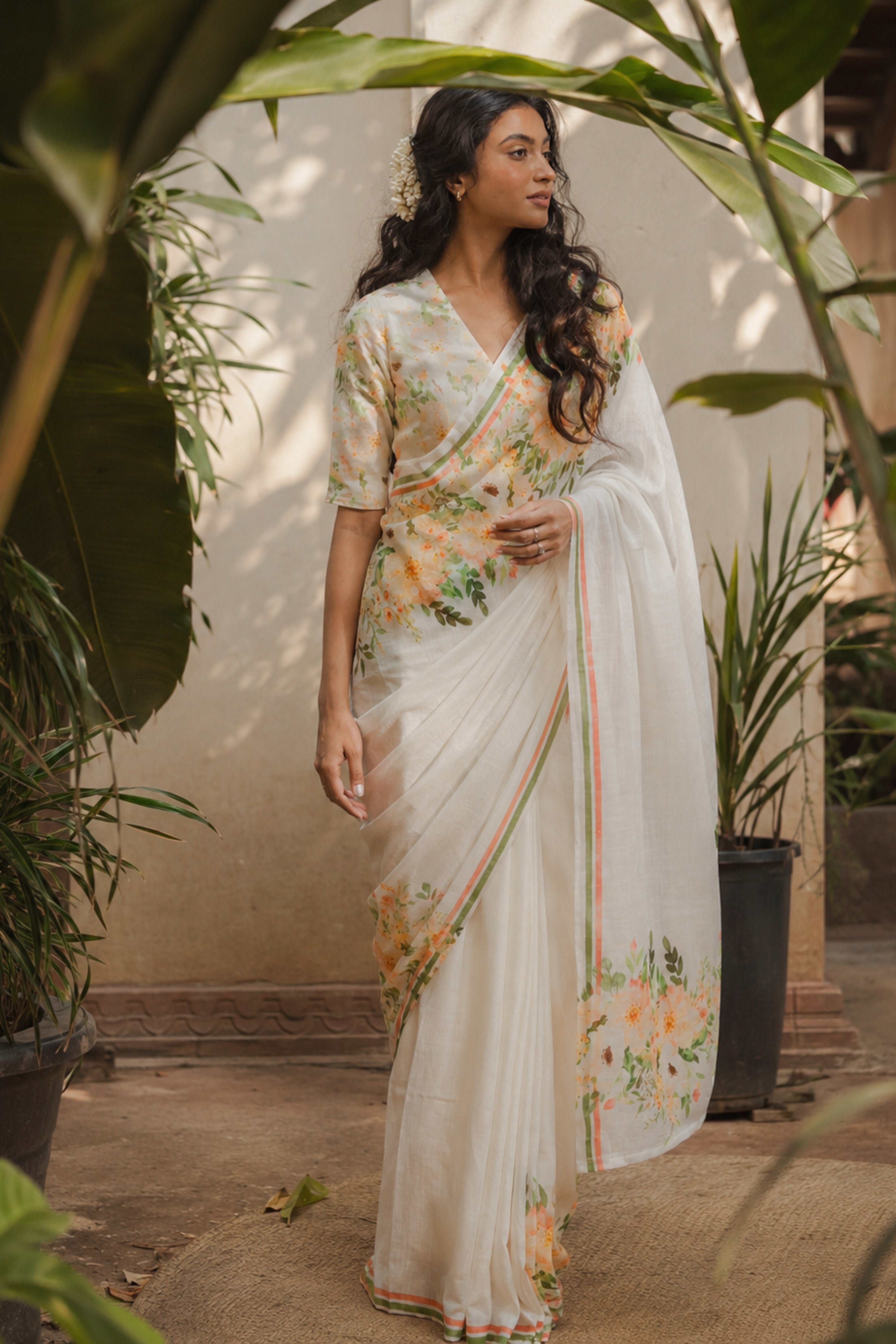 Paarijat saree