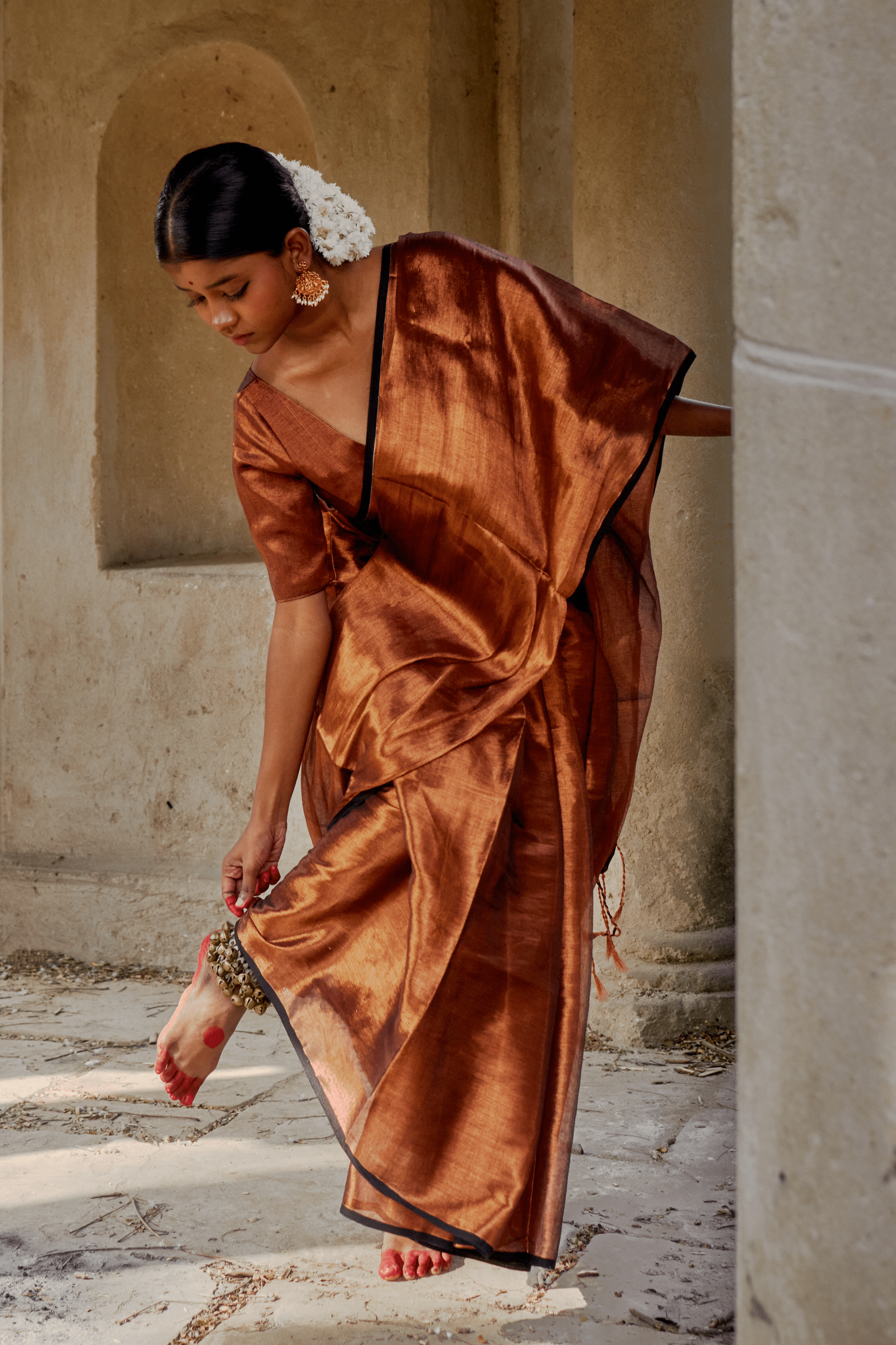 copper-handloom-saree