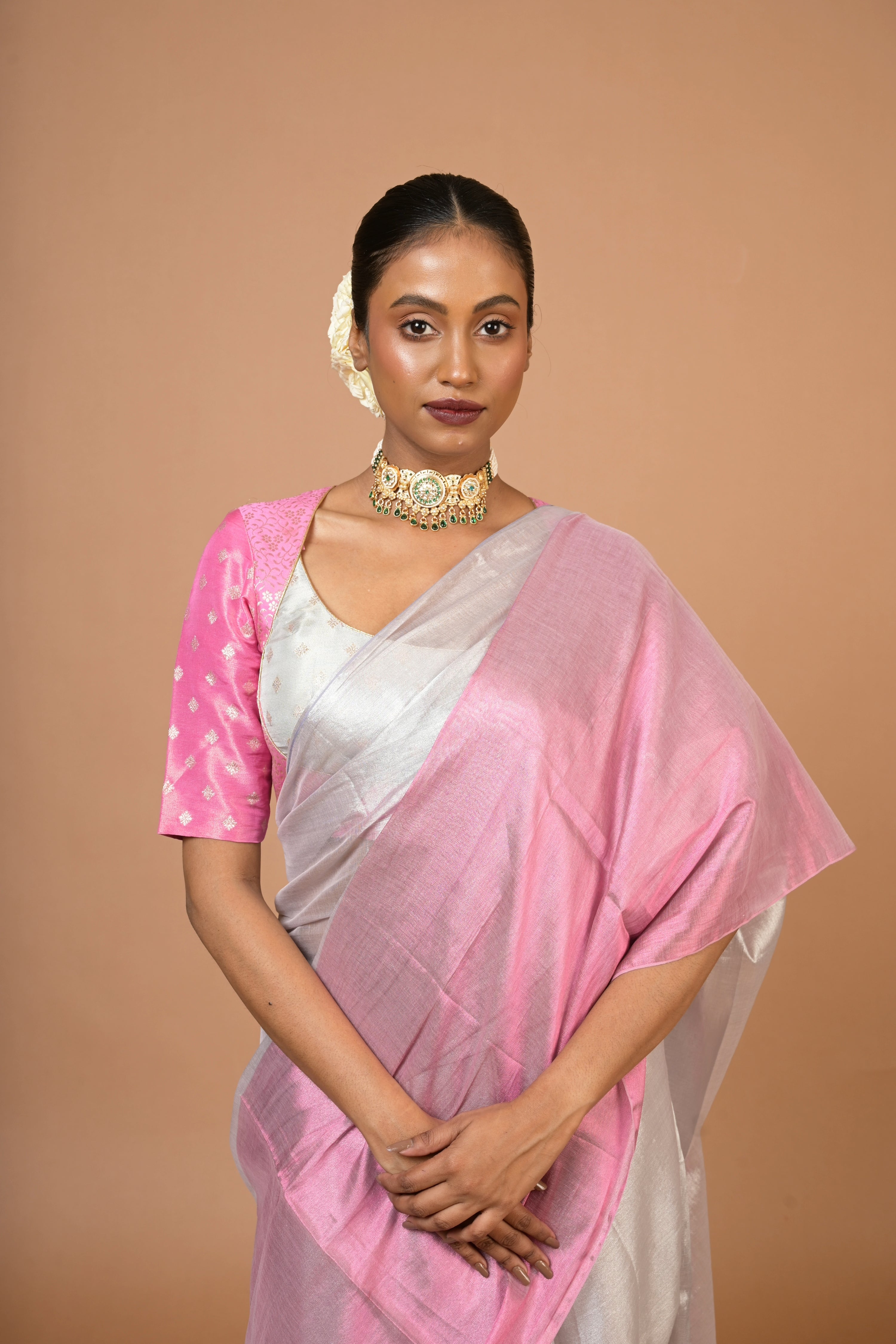 double-coloured-tissue-saree