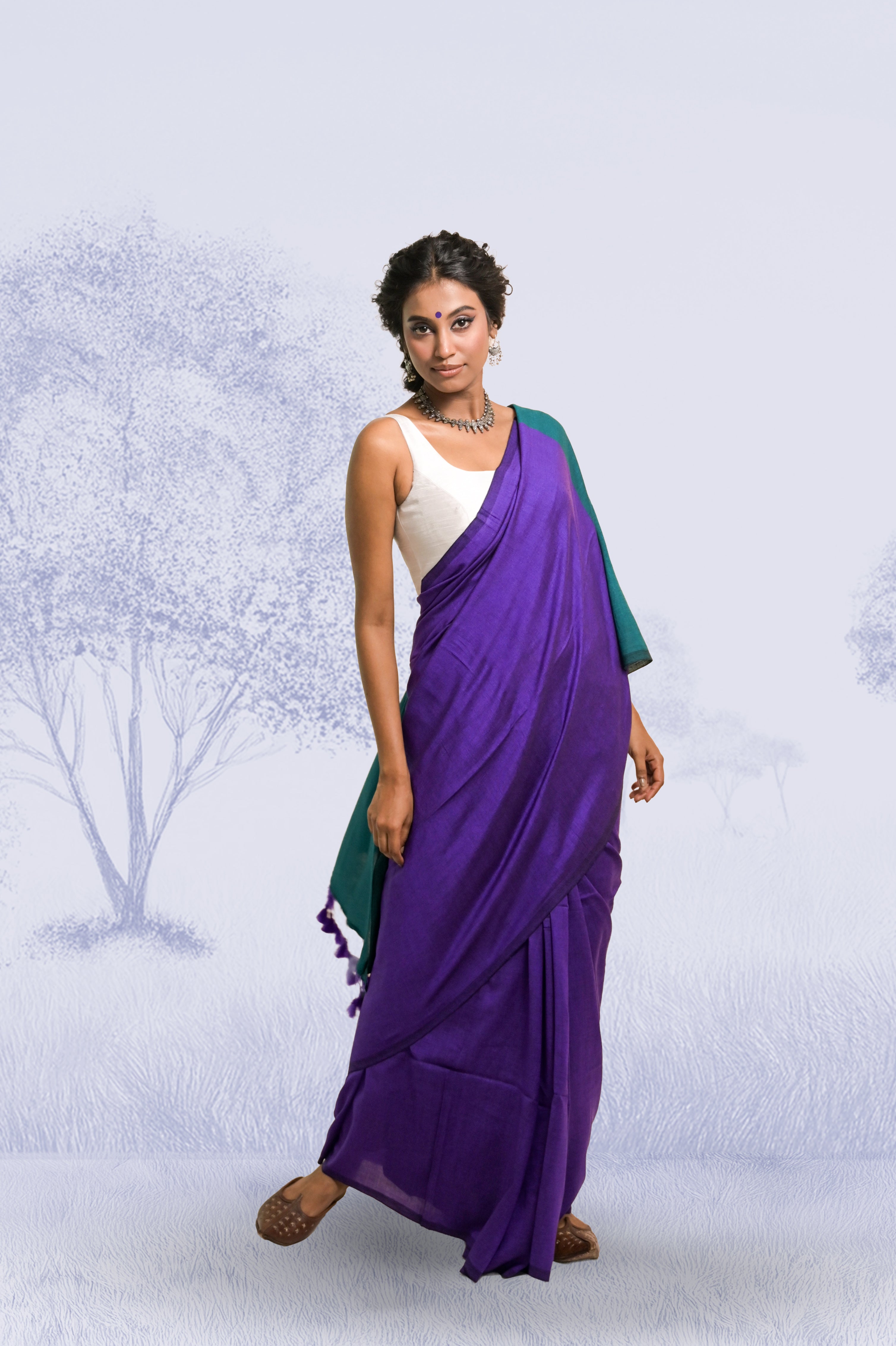 handloom-purple-cotton-saree