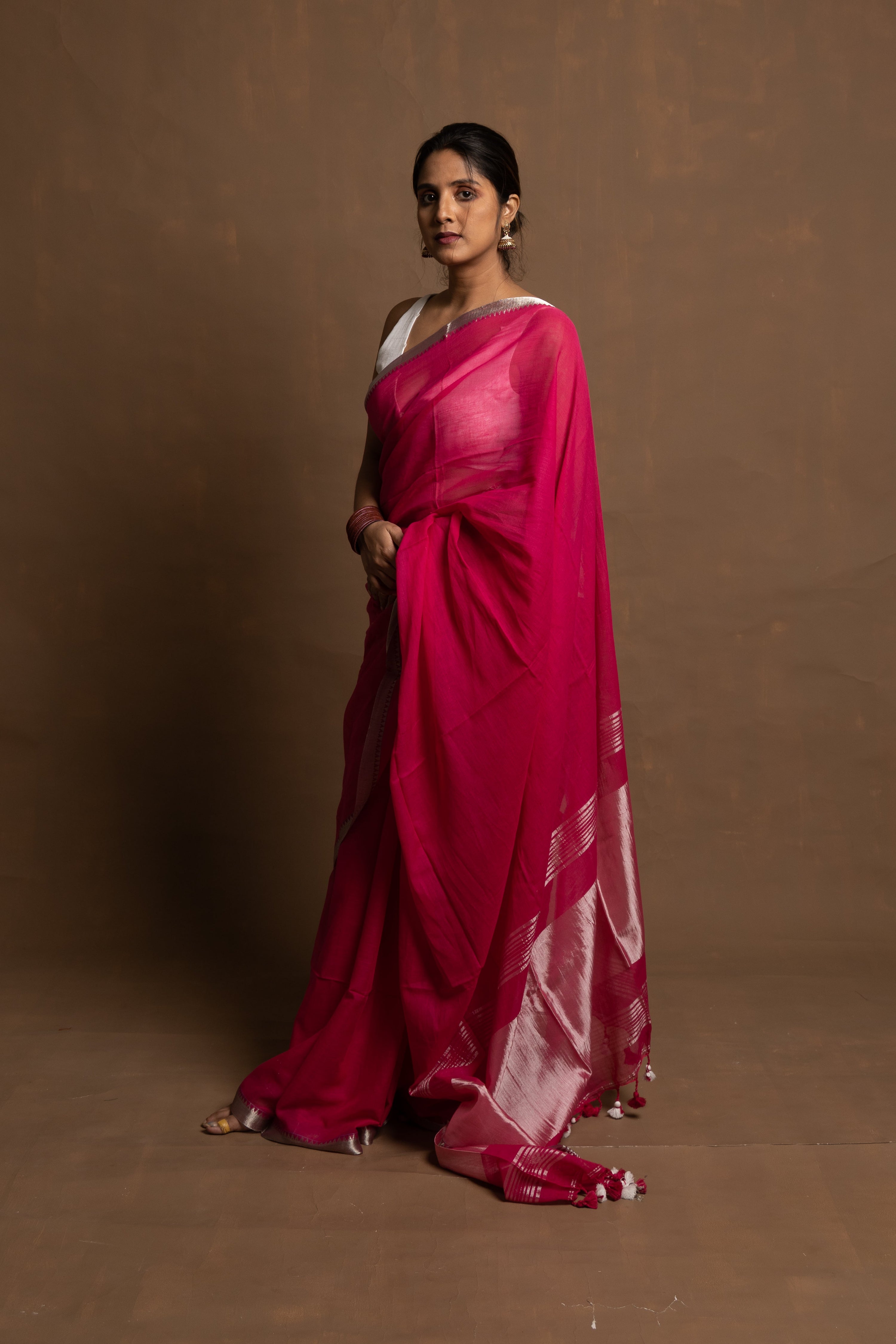 pink-hansloom-cotton-saree-with-zari-border