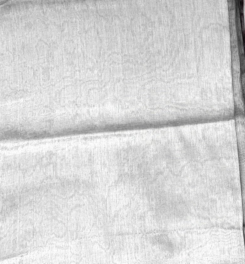 White handwoven fabric