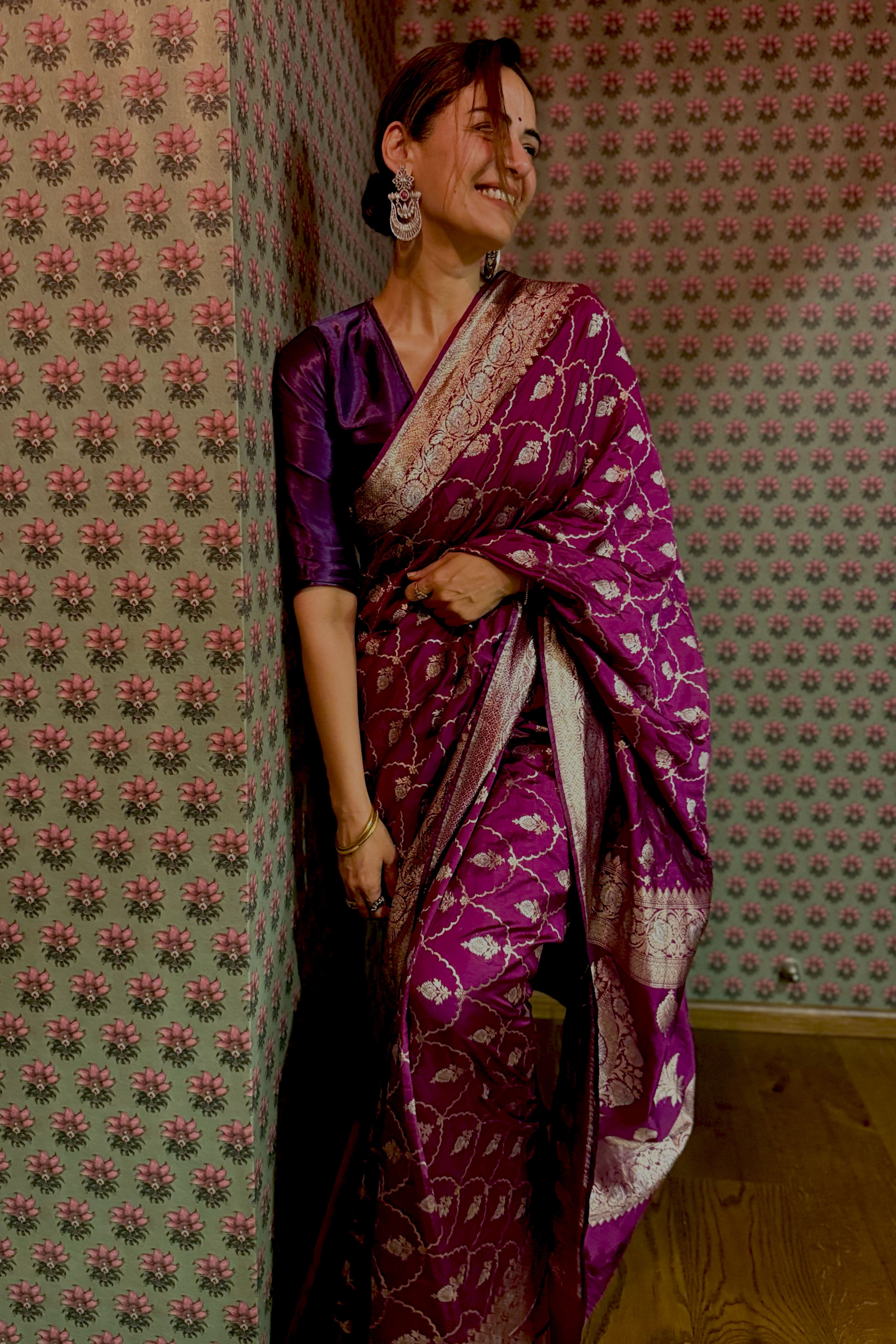 Mona Singh in our Rangmaalika Saree