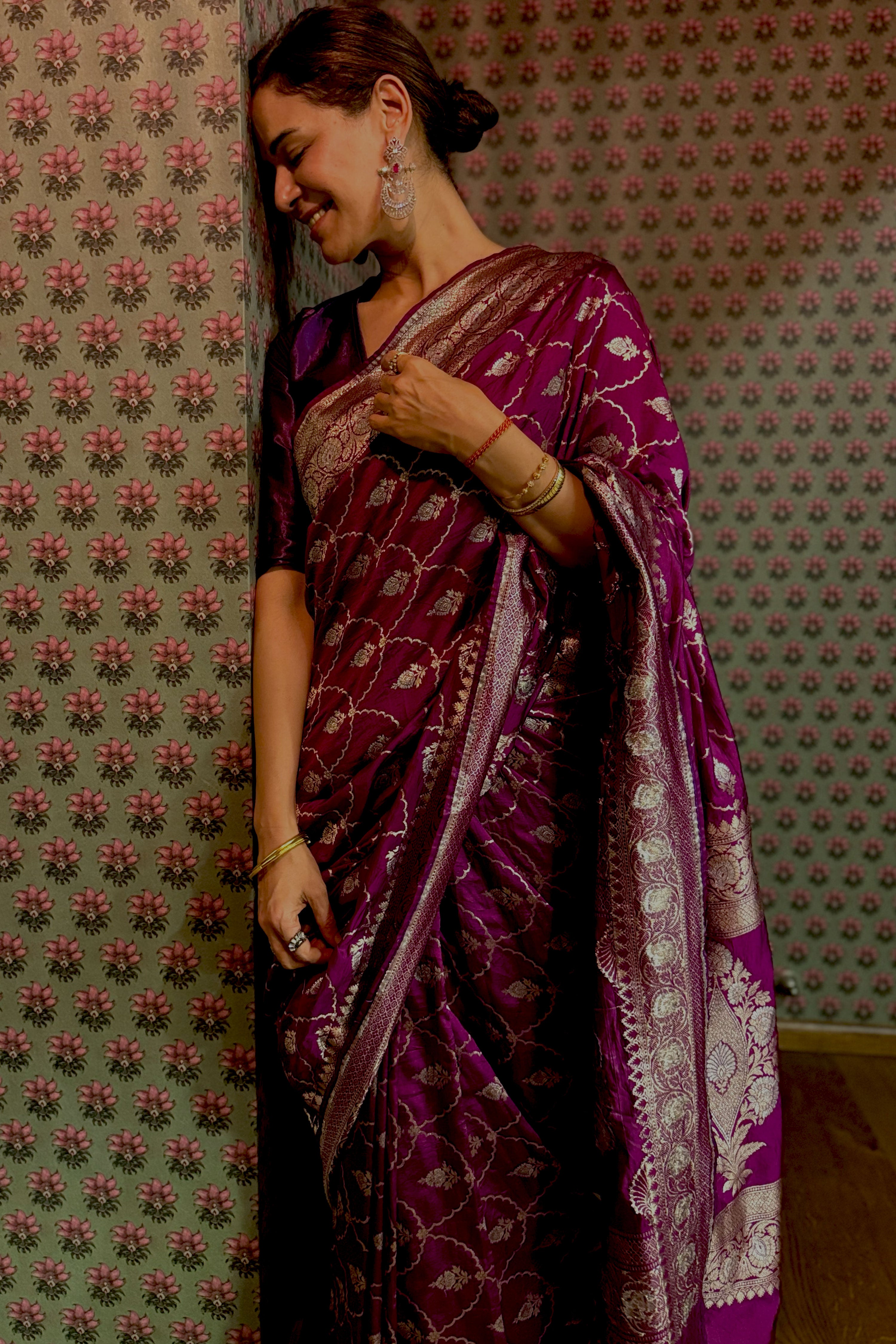 Mona Singh in our Rangmaalika Saree