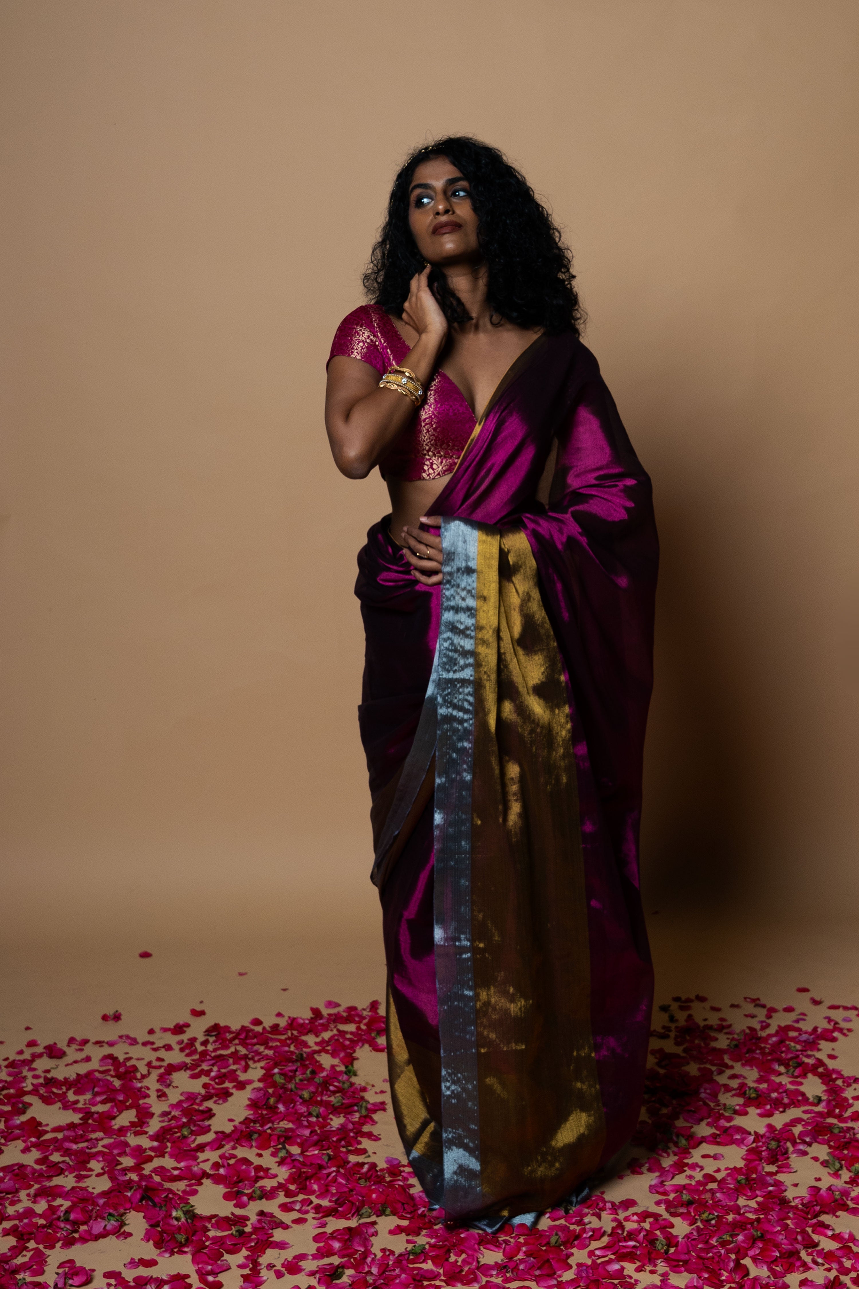 purple-golden-silver-coloured-handloom-tissue-saree