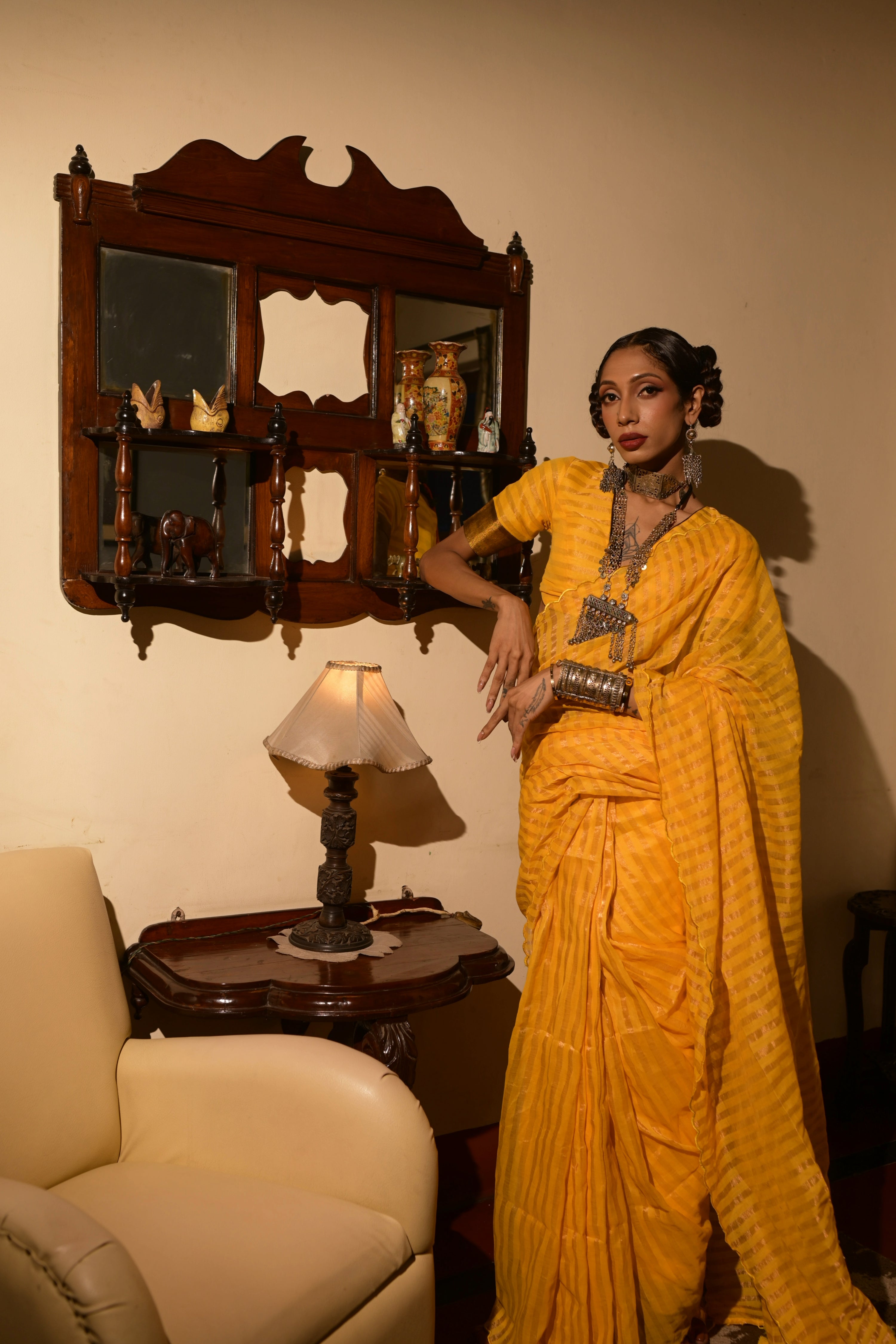 yellow-hamdloom-cotton-saree